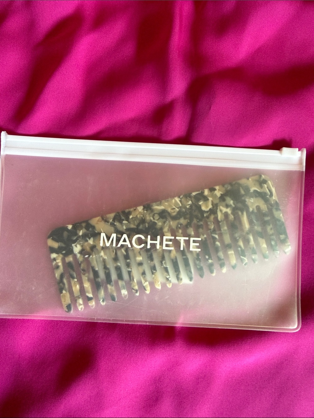 MACHETE Brown Tortoise Headband and Wide-Tooth Comb Set - Picture 5 of 5